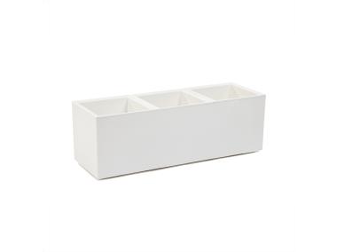 Zdjęcie: Kwietnik Karo 900x300x300 mm beton recycled, kremowy LAMELA