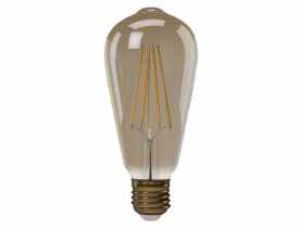 Żarówka LED Vintage ST64, E27, 4 W (40 W), 470 lm, ciepła biel EMOS