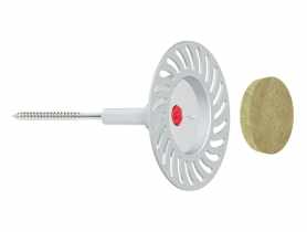 Łącznik kołek do mocowania wełny mineralnej do podłoża drewnianego Drive-W 6x140 -50 szt. WKRĘT-MET