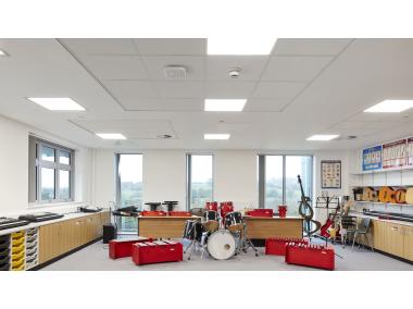 Zdjęcie: Płyta sufitowa Blanka dB 46 A24 600x600x50 mm akustyczny sufit podwieszany ROCKFON