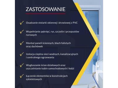 Zdjęcie: Piana pistoletowa wielosezonowa Pvc 750 ml TYTAN PROFESSIONAL