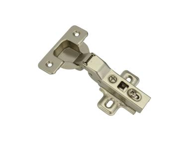 Zdjęcie: Zawias meblowy puszkowy hydrauliczny 35 wygięty 8 mm, drzwi wpuszczane METRO