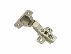 Zawias meblowy puszkowy hydrauliczny 35 wygięty 8 mm, drzwi wpuszczane METRO