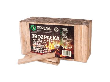 Zdjęcie: Rozpałka drzewna ekologiczna 5dm3 Eco rozpałka ECO-PAL