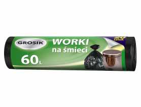 Worki na śmieci 60 L - 20 szt. GROSIK