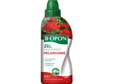 Zdjęcie: Żel nawóz mineralny do pelargonii 0,5 L BOPON