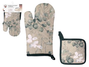 Zdjęcie: Rękawica kuchenna z podkładką Nicole Collection 62304 RAVI