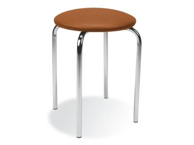 Zdjęcie: Taboret Chico chrome orzechowy V19 NOWY STYL