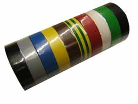 Taśma izolacyjna z pcw 19x0,15 mm - 20 m zielona PROFIX
