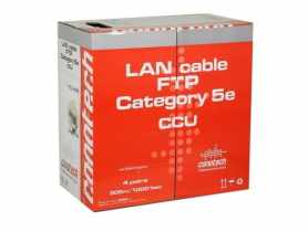 Kabel komputerowy skrętka FTP DRUT CU Cat5e, rolka- 305 m, KAB0104 BODEX