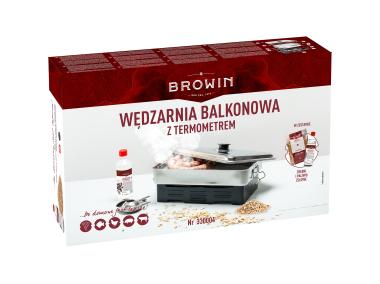Zdjęcie: Zestaw uniwersalny wędzarnia balkonowa BROWIN
