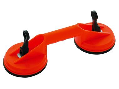 Zdjęcie: Uchwyt przyssawka do szyb 2x120 mm udźwig 80 kg PROLINE