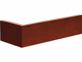 Płytka klinkierowa kątowa 120/250x65x10 mm nuta cynamonu gatunek I KING KLINKER