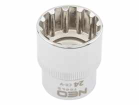 Nasadka Spline 1/2", 24 mm NEO