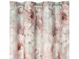 Zasłona gotowa Florina 140x250 cm pudrowa EUROFIRANY