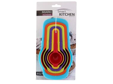 Zdjęcie: Zestaw plastikowych miarek 6 szt. SMART KITCHEN DESIGN
