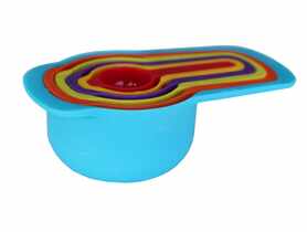 Zestaw plastikowych miarek 6 szt. SMART KITCHEN DESIGN