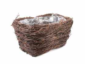 Balkonówka z brzozy/wrzosówka 30x18x15 cm mała TIN TOURS