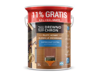 Zdjęcie: Impregnat powłokotwórczy Mahoń 5 L DREWNOCHRON