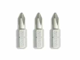 Zestaw końcówek wkrętakowych Phillips PH1/2/3x25 mm blister DEDRA