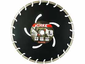 Tarcza diamnetowa 350x25,4x10 mm segment VERKE