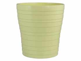 Osłonka doniczkowa Storczyk ST 9057 - 13 cm żółty pastelowy CERMAX