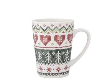 Zdjęcie: Kubek stożek wysoki 540 ml dekoracja scandi A ALTOM DESIGN