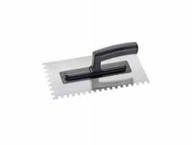 Kielnia zębata ze stali nierdzewnej 270 x 130 mm, ząb 4 x 4 mm CIRET