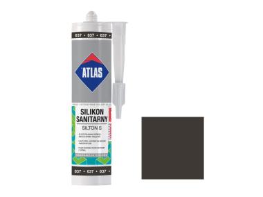 Zdjęcie: Silikon sanitarny Silton S grafitowy 280 ml ATLAS