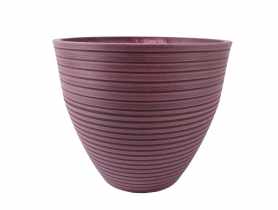 Donica z kompozytu 35x35x29 cm fioletowa TIN TOURS