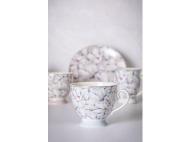 Zdjęcie: Filiżanka jumbo Magnolia błękitna na stopce 400 ml ALTOM DESIGN