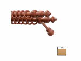 Karnisz podwójny Hermes  150 cm buk KARWEL