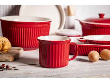 Zdjęcie: Kubek ceramiczny do zupy Red Chilli 15x11,5x9,5 cm - 650 ml ALTOMDESIGN