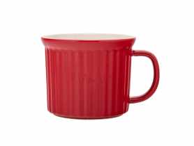 Kubek ceramiczny do zupy Red Chilli 15x11,5x9,5 cm - 650 ml ALTOMDESIGN