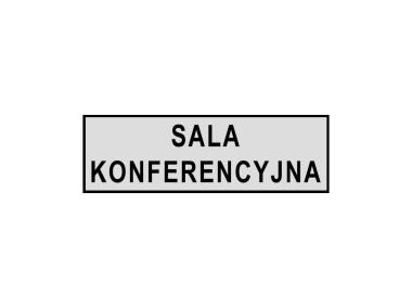 Zdjęcie: Oznaczenie "Sala konferencyjna" 8x22 cm METRO
