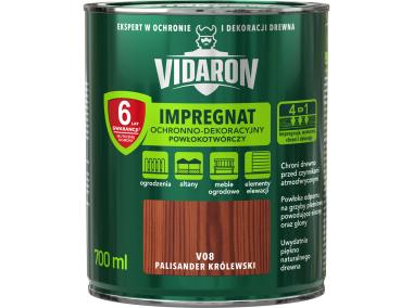 Zdjęcie: Impregnat do drewna palisander królew. 0,7 L VIDARON