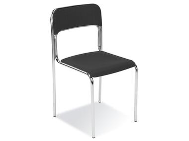 Zdjęcie: Krzesło Cortina chrome czarne K2 NOWY STYL