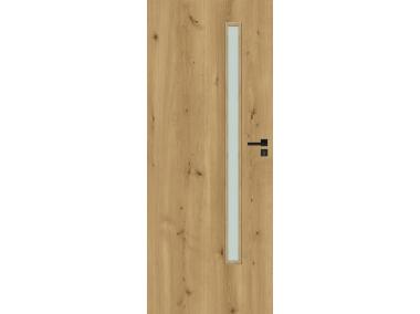 Zdjęcie: Drzwi wewnętrzne Notus dąb górski 80 cm prawe pokojowe WINDOOR