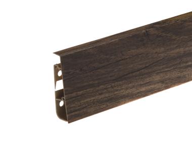 Zdjęcie: Listwa przypodłogowa PVC Hi Line Prestige 2,2x7,5 cm 2,50 m Dąb Leonardo Mat CEZAR