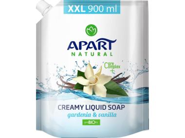 Zdjęcie: Mydło w płynie 900 ml refill Gardenia i wanilia prebiotic APART