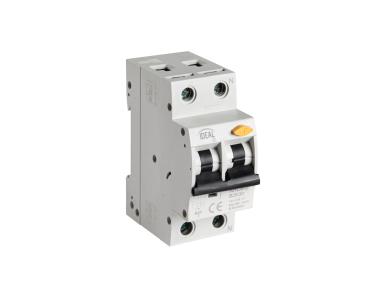 Zdjęcie: Wyłącznik różnicowo-prądowy z członem nadmiarowym 6kA 2P KRO6-2/B25/30 KANLUX