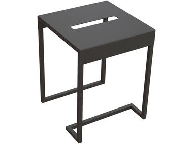 Zdjęcie: Taboret - stolik łazienkowy Mokko nero DEANTE