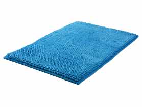 Mata podłogowa Chenille 50x80 cm niebieska MISS LUCY