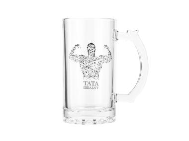 Zdjęcie: Kufel z dekoracją tata idealny 500 ml ALTOM DESIGN