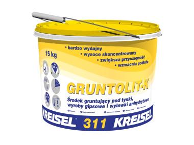 Zdjęcie: Wysoceskoncentrowany wodny środek gruntujący Gruntolit-K 311 15 kg KREISEL