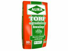 Torf ogrodniczy kwaśny 80 L AURA