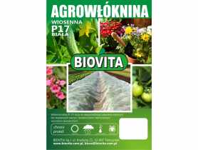 Agrowłóknina P-17 biała 3,2x20 m BIOVITA