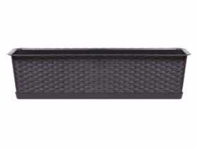Skrzynka balkonowa Ratolla set umbra 60 cm PROSPERPLAST
