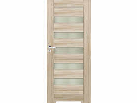 Drzwi wewnętrzne Arco 70 cm lewe dąb Salinas 141 W02 Eco Top z podcinką wentylacyjną POL-SKONE