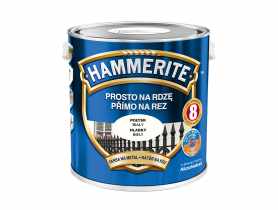 Farba antykorozyjna 2,5 L połysk biały HAMMERITE